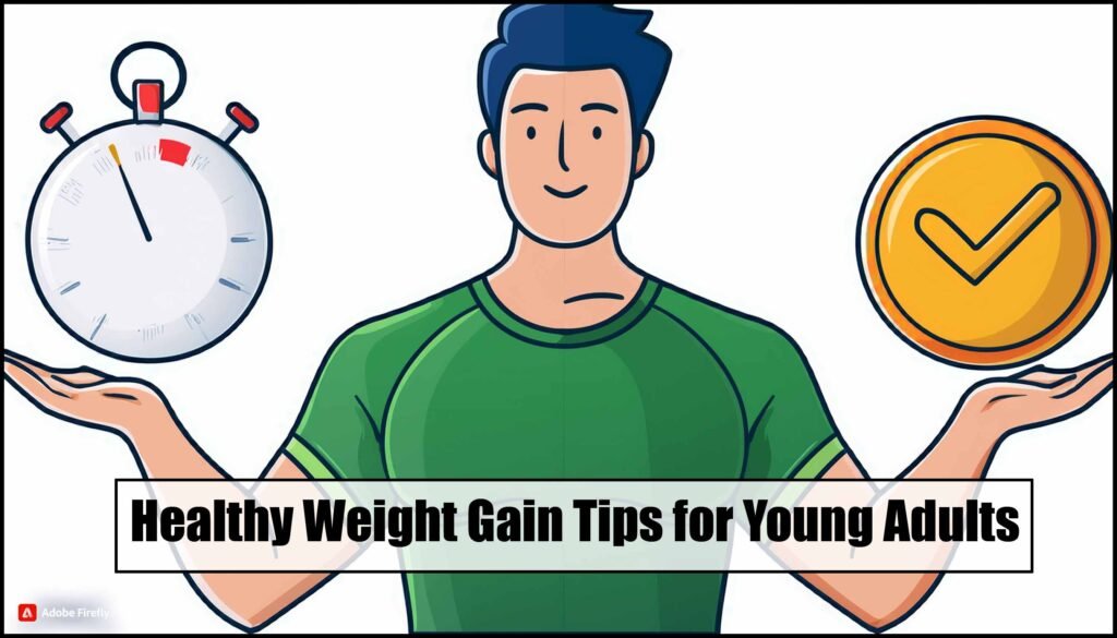 Healthy Weight Gain Tips for Young Adults