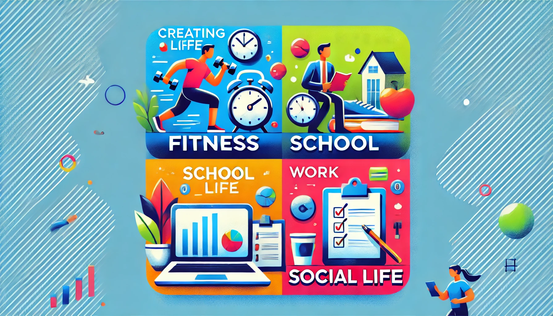 Creating a Balanced Life Managing Fitness, School, Work, and Social Life