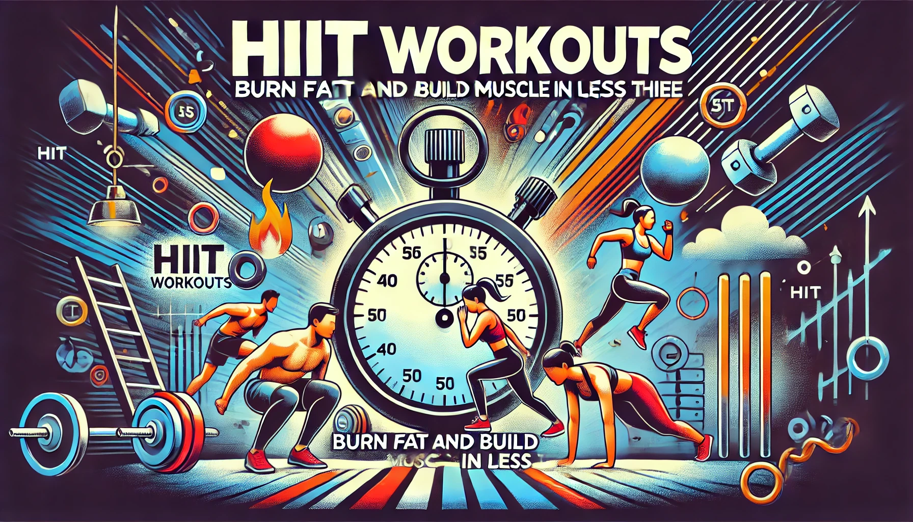 HIIT Workouts: Burn Fat and Build Muscle in Less Time