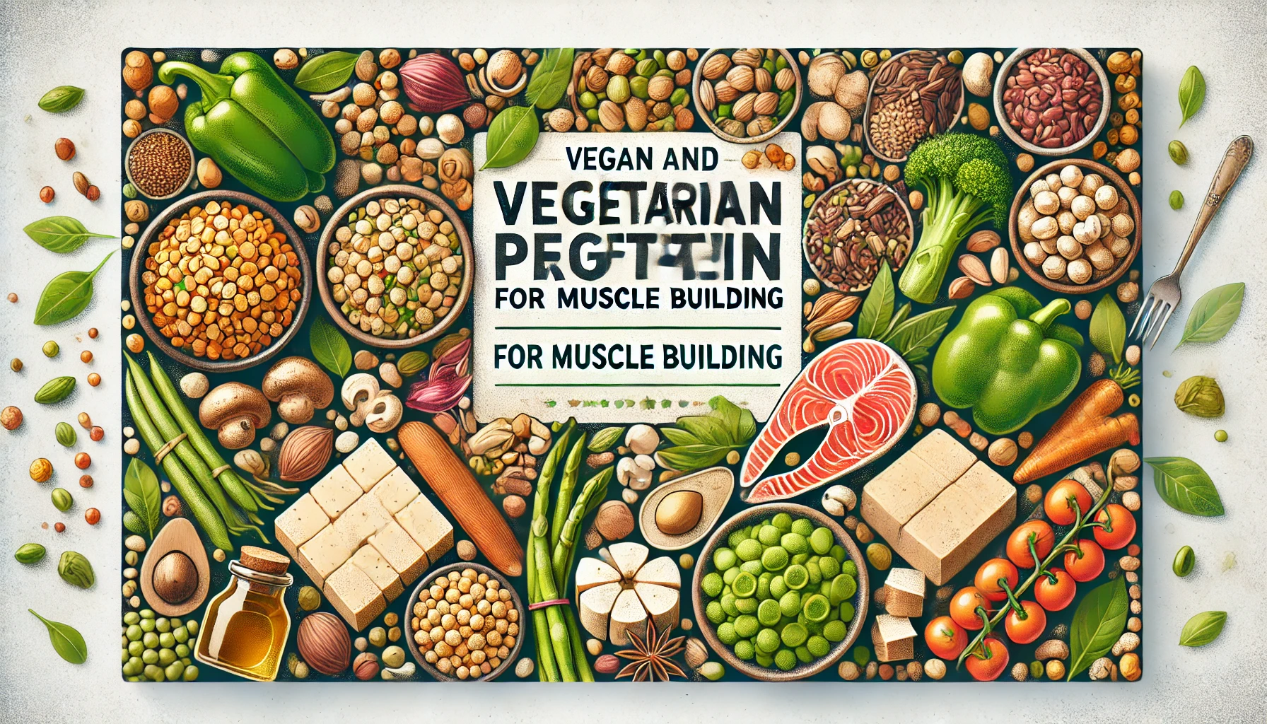 Vegan and Vegetarian Protein Sources for Muscle Building